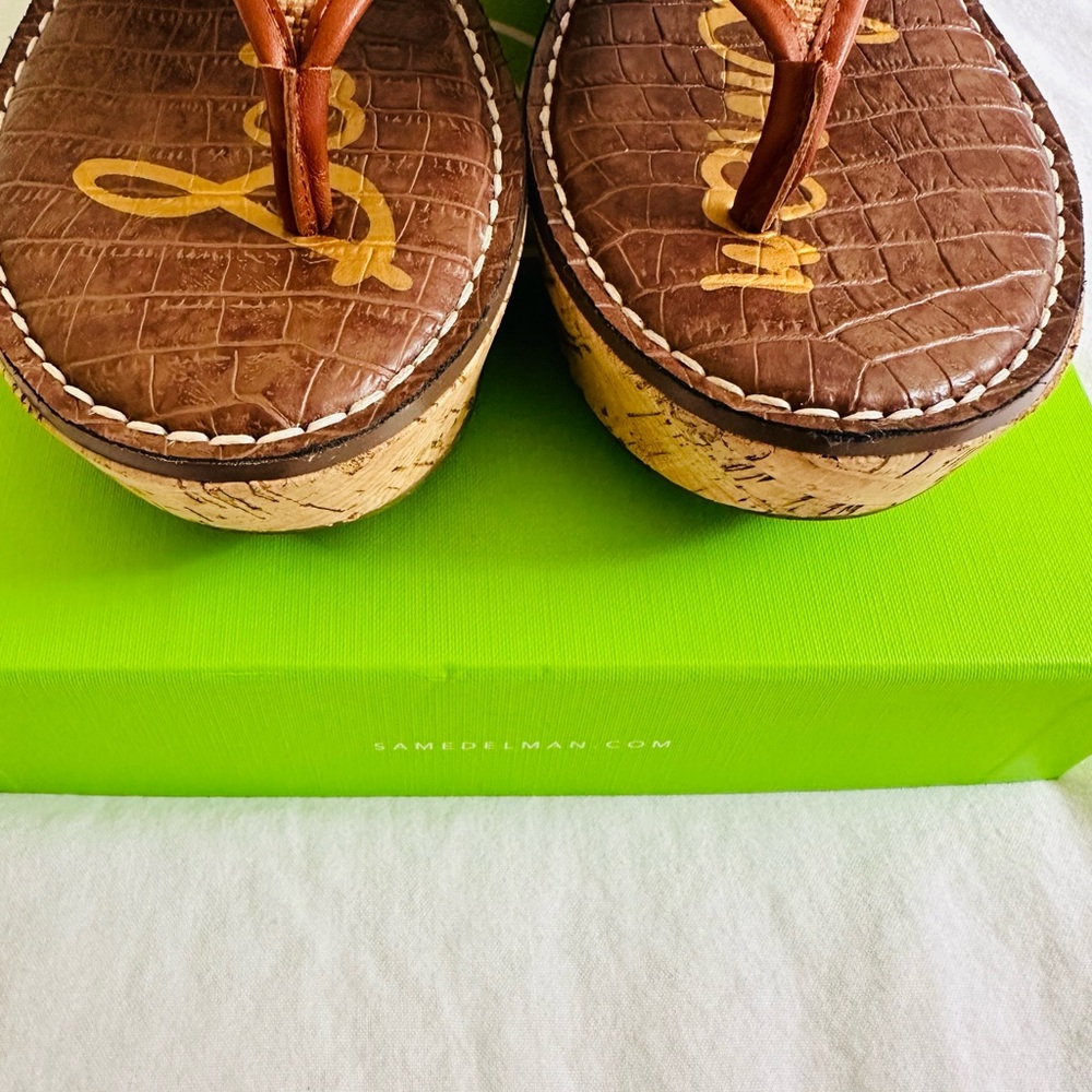 EUC Sam Edelman Women's platform Sandals - Picture 3 of 5